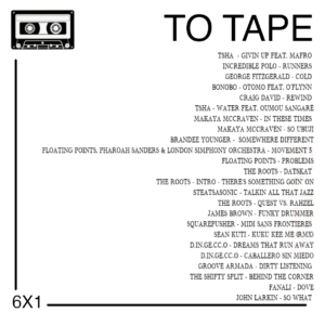 To Tape 6x1